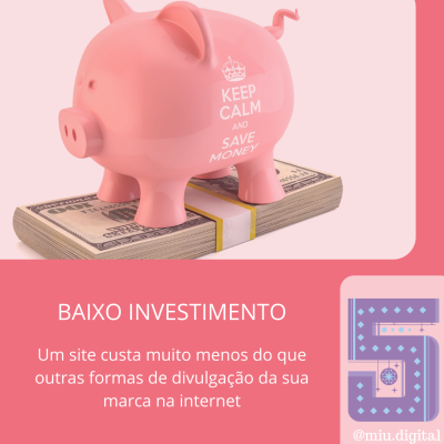 Baixo investimento